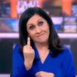 Maryam Moshiri Middle Finger Countdown Video