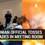 Ukrainian Councillor Detonates Grenades In Meeting Full Video