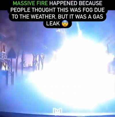 Massive Fog Gas Leak South Korea Explosion