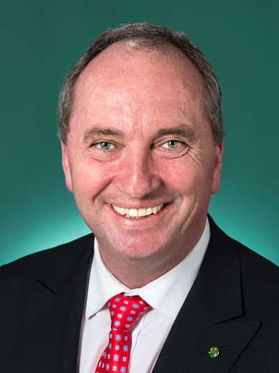 Barnaby Joyce portrait