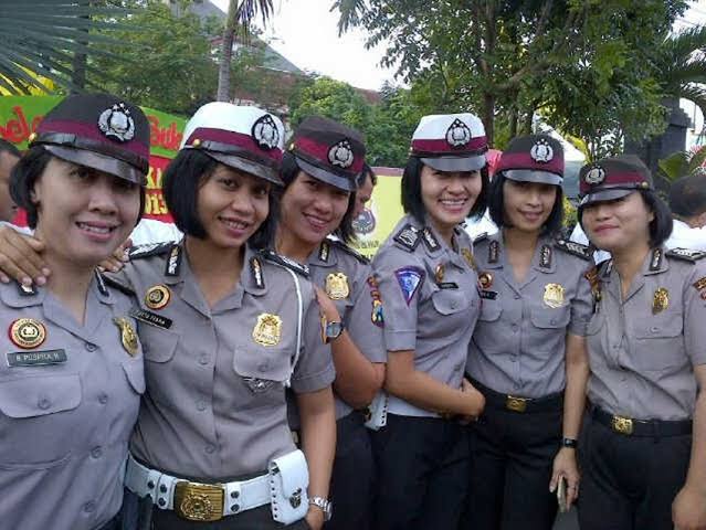 Indonesian Policewoman