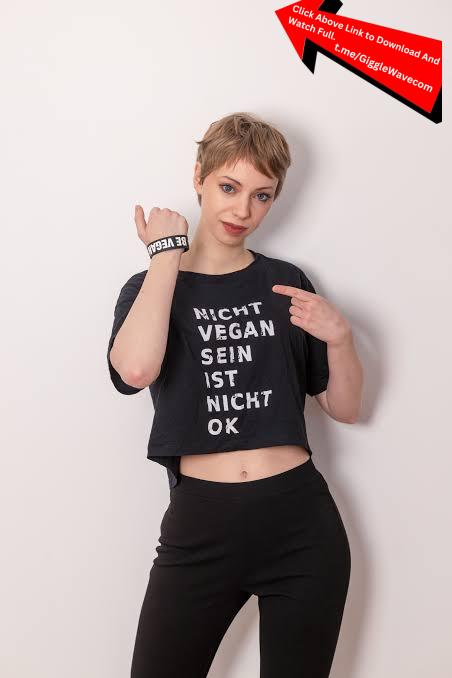 Militante Veganerin