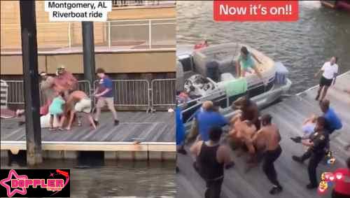 Alabama boat fight video - Montgomery Alabama riverboat brawl