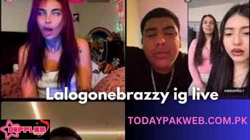 Tiktoker Lalogonebrazzy ig live Uknchapa Twitter lalo Gone Brazy and Magdalena Abakanowicz IG video